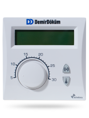 DEMİRDÖKÜM RF 6001 KABLOSUZ ODA TERMOSTATI