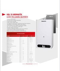 HOŞSEVEN  12 LT. HERMETİK ŞOFBEN