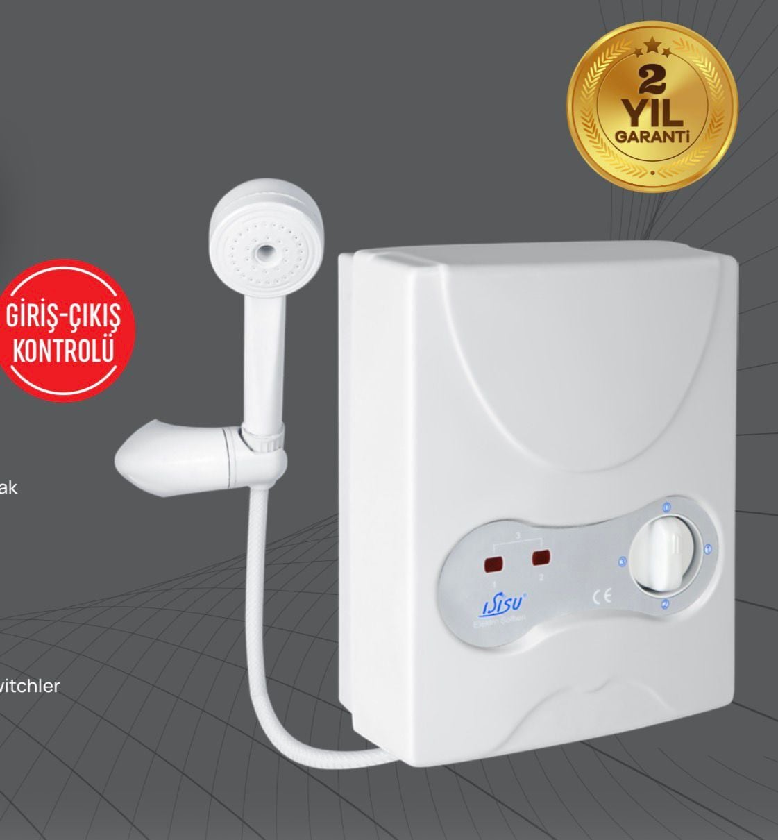 ISISU ELEKTRİKLİ ANİ SU ISITICI ŞOFBEN